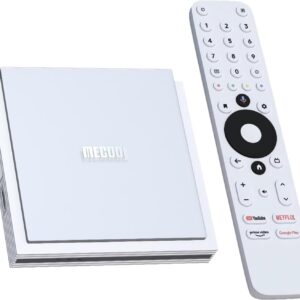MECOOL KM2 PLUS Deluxe TV Box(4K Netflix & Disney+ & Prime Video)
