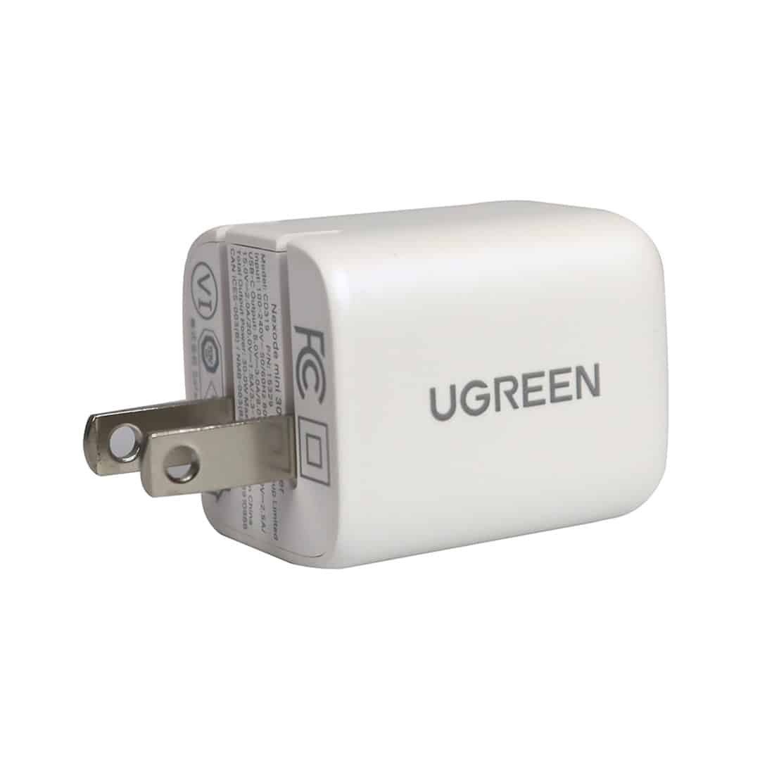 UGREEN หัวชาร์จเร็ว 45W GaN Tech หัวชาร์จ Type C 1-2 Port หัวปลั๊กแบบพับได้ - Image 2